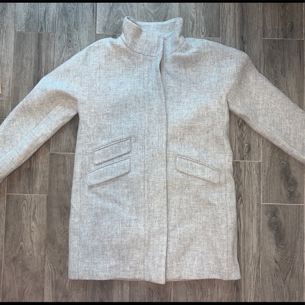 Italian Wool Stadium Cocoon Coat